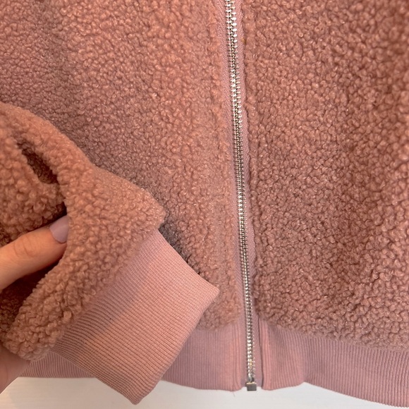 NWT Mirol Sherpa Fuzzy Bomber Jacket - Picture 4 of 7